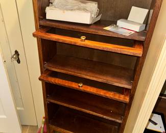Newer style Barrister Bookcase needs a little love on one of the glass panels