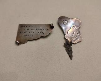 Artist made sterling silver ( MSH and David)