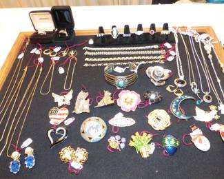 14K, Sterling & Costume Jewelry