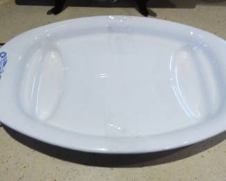 Cornflower Blue Meat Tray with Holder