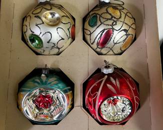 We have lots of vintage Christmas decorations