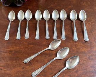Louis XIV Towle Sterling Silver Demitasse Spoons