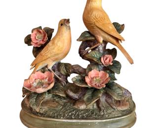 Andrea Sadek “ Group of Canaries Porcelain Sculpture