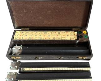 Vintage Mahjong Set