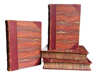 1882 Antique Beaconsfield Book Set