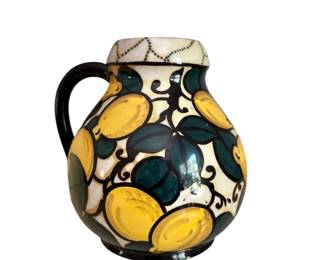 Vintage Italian Albisola Majolica Pitcher