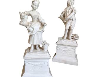 Vintage Parian Ware Season Figures