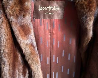 Brown Mink Fur Coat