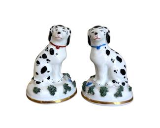 Chelsea Gold Anchor Dog Figurines