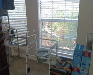 New walker and potty.