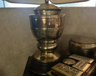 Brass Lamps and Decor 