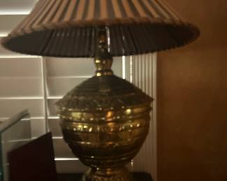 Brass Lamps x two $75 Each