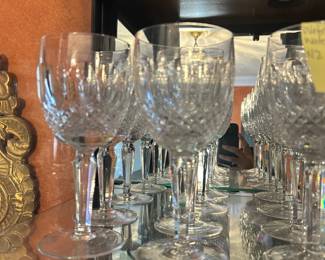 Waterford Colleen Water Goblets x 12