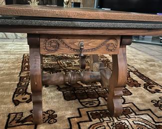 Antique Old World Wooden Side tables $100