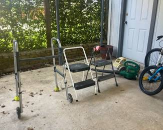 WALKER, STEP STOOLS, BLOWER
