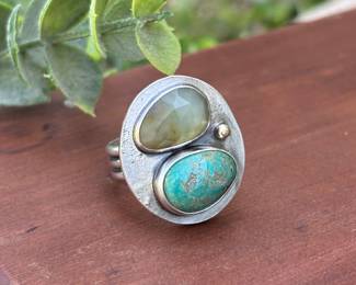 E CRANEK DESIGNS STERLING RING