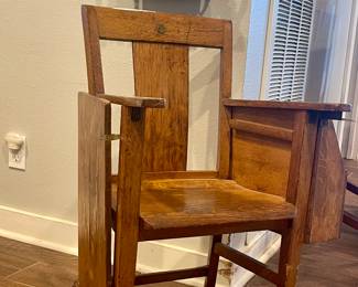 ANTIQUE SCHOOL DESK