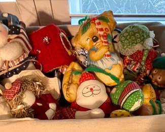 HANDMADE VINTAGE CHRISTMAS ORNAMENTS