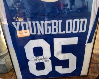 AUTOGRAPHED JACK YOUNGBLOOD JERSEY