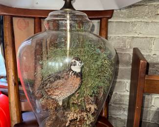 QUAL IN GLASS LAMP