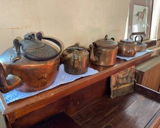 COPPER POTS AND MORE