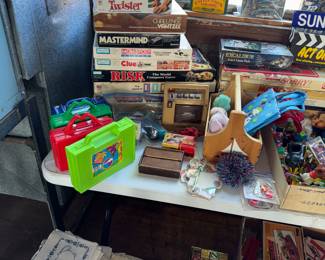 VINTAGE TOYS AND BOARD GAMES