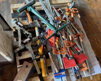 PALLET OF CLAMPS!