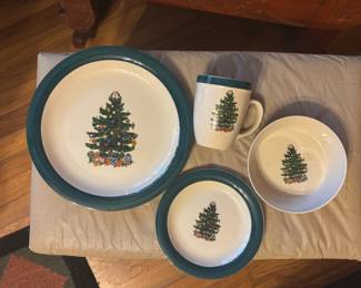 Two full 16 place settings