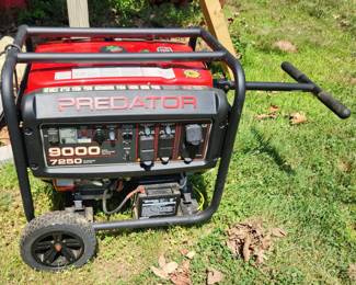 131.Predator 9000watt gas generator