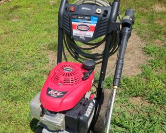 521.SIMPSON 3000psi pressure washer, gasoline