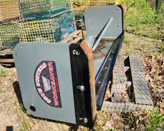 491.Worksaver 60 inch Snow Buster tractor attachment