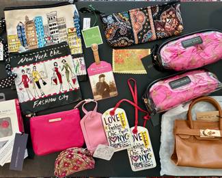 Luggage Tags, Wallets, Purses, Makeup Bags