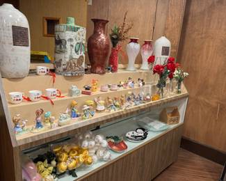 Vases and figurines