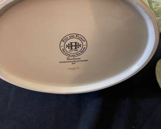 R69 - $24. Fitz & Floyd "Toulouse" 2 Pc lidded dish. 