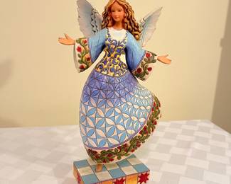 A14 - $25. Jim Shore "Heavenly Dancer". 5.5"x9.5