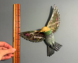 R9 - $15. "Beauty in Flight" - Bridge of Faith by Thomas Kinkade. Wall Hanging. 