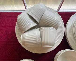R53 - $125. Mikasa "Italian Countryside" 42 Piece Set. 