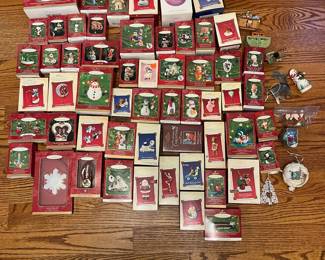 A67 - $300 . Lot 2 of 68 Pieces. Hallmark Christmas Ornaments