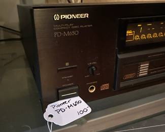 R108 - $100. Pioneer PD-M650. 6 Disc Changer / CD Player. 