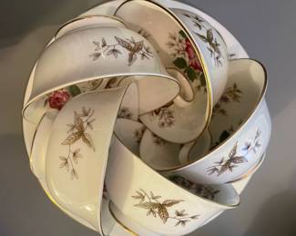 R55 - $545. Wedgwood "Charnwood" 104 Piece Set. Excellent Condition!