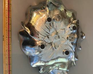 R84 - $12. Uttermost Brand Metal Bowl OR Wall Hanging. 