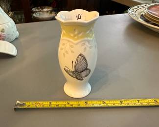 R98 - $10. Butterfly Meadow Small Vase. 