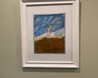 R112 - $40. Framed Painting. 