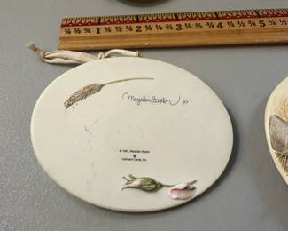 R67 - $30. Set of 6 Hallmark Ornaments by Marjolein Bastin