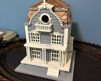 R110 - $25. Decorative Bird House. 