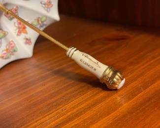 R5 - $30. Lenox Porcelain Parasol. 