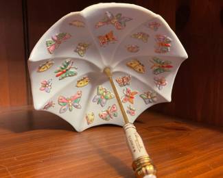 R5 - $30. Lenox Porcelain Parasol. 