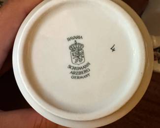 R89 - $15. 4 Pieces. Bavaria Schumann Arzberg Germany. 