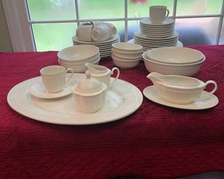 R53 - $125. Mikasa "Italian Countryside" 42 Piece Set. 