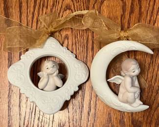 A35 - $70. Lladro Christmas Ornaments Set of 4. 4.5" tall
